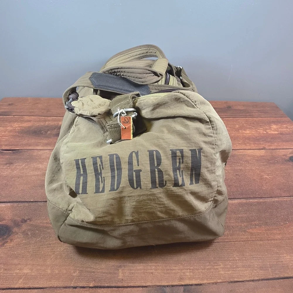Hedgren Duffel Bag Large Olive Green Good Outdoor Gear Travel Utility Luggage